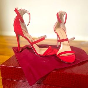 Brand New Tamara Mellon Frontline 105 Red